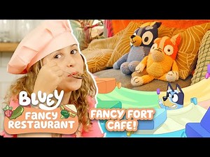 Fancy Fort Café 🏰 💙 | Brand New Original Series ⭐️ | Fancy Restaurant | Bluey