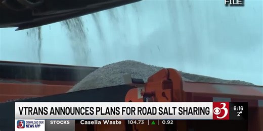 VTrans offers salt contractors delivery pause amid shortage