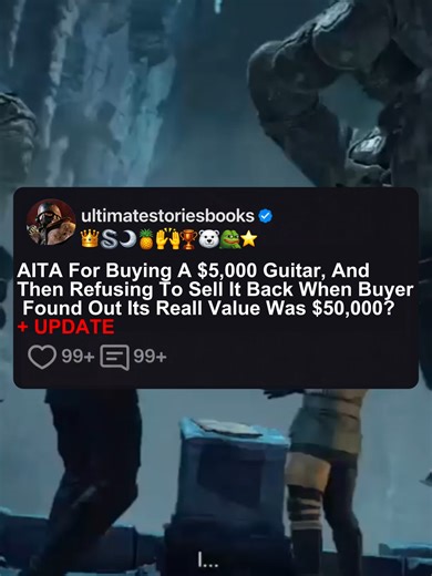 AITA for buying a $5,000 guitar, and then refusing to sell it back when the buyer found out its real value was $50,000? Summary: After playing guitar for over two decades and being knowledgeable about vintage instruments, I bought a guitar from my wife’s coworker for $5,000, a price he set himself after doing his own research. I immediately recognized it as a rare 1952 Fender Telecaster worth around $50,000, but the sale was straightforward and the seller showed no emotional attachment or hesita