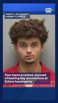 Four teens accused of beating boy unconscious at Florida house party