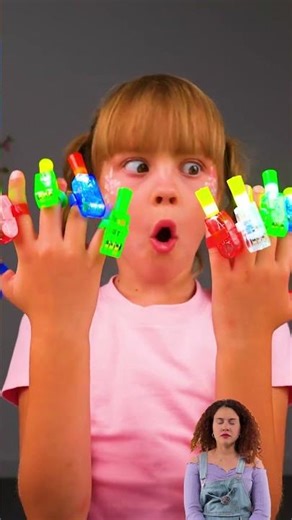 DIY Finger LED Light Show 💡✨ Easy & Safe Craft for Kids #KidsDIY #FunLearning