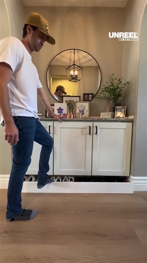 Transform your hallway with a hidden shoe drawer: Trevor Stanley's genius DIY hack!