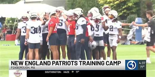 Patriots open training camp for 2024 season
