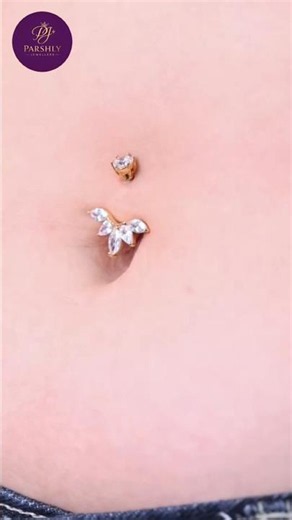 Stunning Belly Ring Ideas 💎 | Trendy Navel Piercing Jewelry 2026 #Shorts