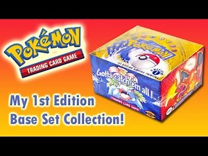 My Pokemon Card 1st Edition Base Set Collection!