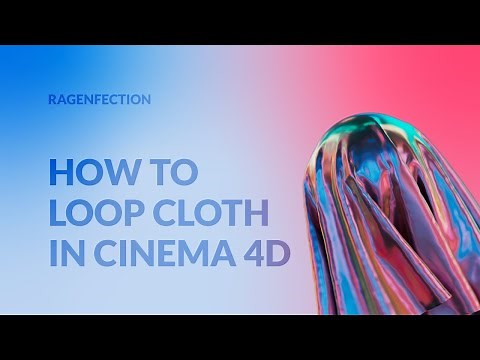 Cinema 4D Tutorial | How to Loop Cloth in Cinema 4D