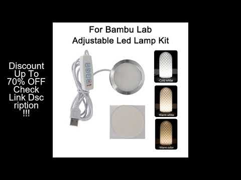 For Bambu Lab Led Lamp Kit 001 Maker Supply Bambulab Light Kit Led Light Parts Diy Model Without 3d