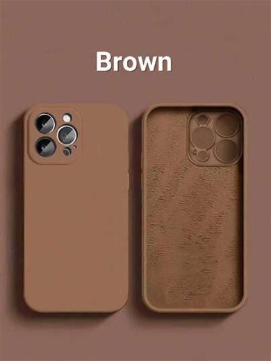Military-Grade Shock-Proof Anti-Fingerprint Silicone Phone Case With Flannel Lining, Compatible With IPhone 17/17 Air/17 Pro/17 Max/16/15/14/13/12/13 Mini, Galaxy A56 5G/S23 Ultra, Honor, And More. Suitable As Birthday Gift For Girlfriend/Boyfriend And Holiday Gift.,International Version, Not The Domestic Version | SHEIN