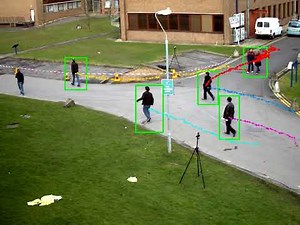 Tracking people on the video stream with OpenCV, Python