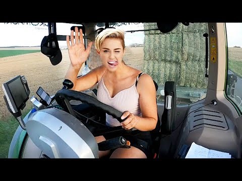 Amazing Beautiful Ladies Tractor Drivers 2026 Pretty Women in Farming