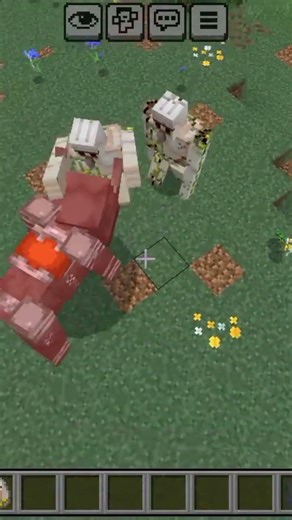 4 ravivar 🆚 2 iron golem donon mein se Kaun jita hai????????? #shorts