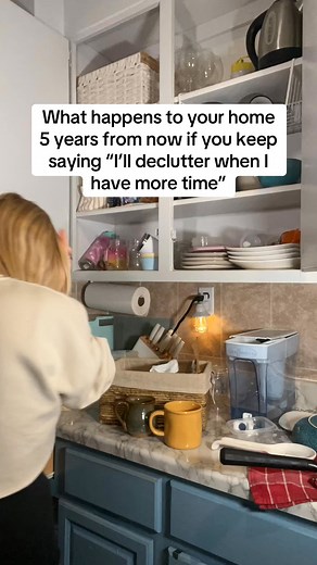 288K views · 1.3K reactions | Make time. Prioritize decluttering so that 5 years from now you continue to enjoy an organized home ❤️Need help DECLUTTERING & organizing your home grab my FREE Decluttering GuideComment “GUIDE “ for the link❤️#declutter #decluttering #declutteringtips #cleantiktok #cleanmotivation #tidyhome #homeorganization | Margo Staten | Facebook