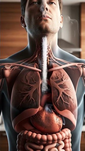 What Smoking Really Does Inside Your Lungs – Smoke Lung Path – Ai 3D Anatomy