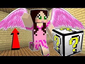 Minecraft: ANGEL LUCKY BLOCK!!! (ANGEL WINGS, HOT TUB, & MORE!) Mod Showcase