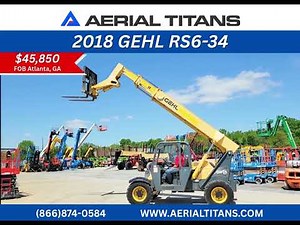 *FOR SALE* 2018 GEHL RS6-34 #telehandler #constructionmachinery #gehl