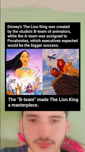 Disney Thought Pocahontas Would Be Bigger… So The “B-Team” Made The Lion King 😳