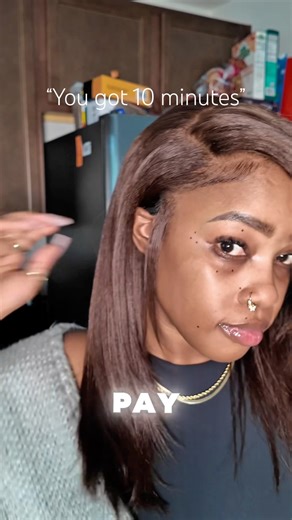 POV: You Threw On THAT Glueless Wig 😳✨ #shorts #hairstyles