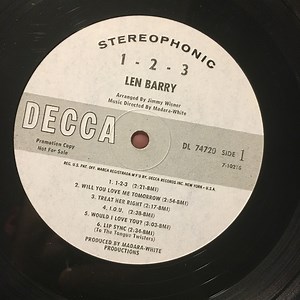 Len Barry - 1-2-3