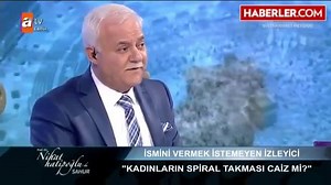 6.8K views · 22 reactions | Nihat Hatipoğlu'na Spiral Takmak Günah mı Diye Sormak Ünlü ilahiyatçı Nihat Hatipoğlu'nun programına telefonla bağlanan kadın izleyici, spiral taktırmanın günah olup olmadığını sordu. | Hayırlı Ateist | Facebook
