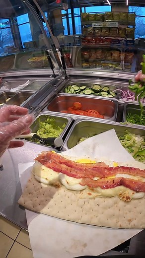 Subway POV Breakfast Flatbread Experience