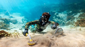 Underwater metal detecting turned up incredible jewelry