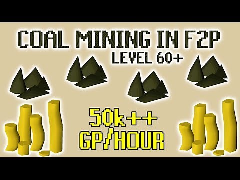[OSRS] Mining Coal at the Mining Guild in F2P