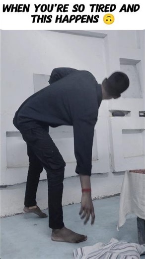 WHEN YOU'RE SO TIRED AND THIS HAPPENS 🥱 || #comedy #funnyshorts #funny #faaa #shortsfeed #funskybro