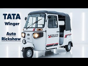 Tata Winger Mini Electric Rickshaw ⚡ Long Range & High Power | Complete Walkaround 2026