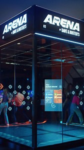 Test your skills with immersive games, agility tests, and mental games for your whole crew in the all-new, interactive Arena. | Dave & Buster's | Facebook