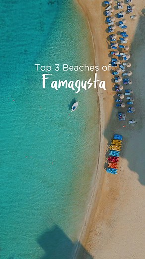 Top 3 Beaches of Famagusta | Visit North Cyprus