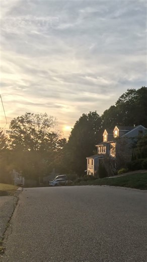 Sun dog #stoneham #massachusetts #walk