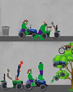 39K views · 260 reactions | Hulk Vs Zombie Hulk Vs Spiderman Vs Granny The Funny Superheroes Episode #spiderman #hulk #funny #superhero #zombie | Toons Forever | Facebook