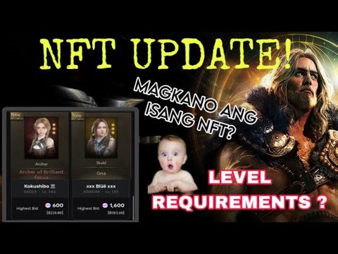 LEGEND OF YMIR NFT UPDATE ! magkano ang possible na price? anong requirements sa pag benta ng nft?