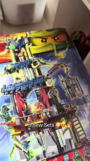 Dad had a little surprise… 😏 6 rare LEGO sets later 🧱🔥 Collection 1000 ❤️ #ninjagotok #legoninjago #legoroom #legocollector