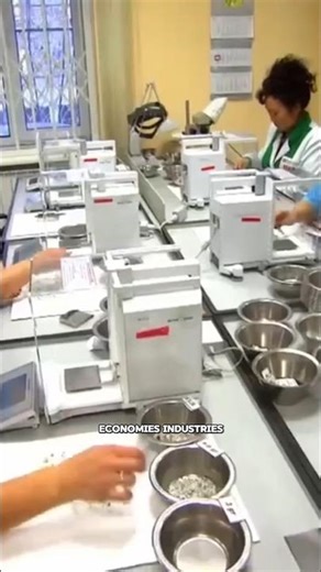 From Rock to Gem: The High-Tech Process of Extracting Diamonds! #diamond #shorts