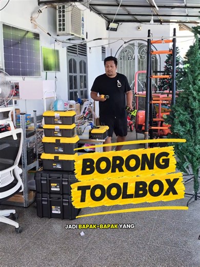 Urusan Toolbox gw sih milih Deli Tool box, karena selain murah, materialnya juga berkualitas. #toolbox #alattukang #kotakperkakas #toolboxset #pertukangan