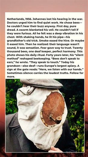 🐝 The Deaf Beekeeper Who Changed the World 🌍✨