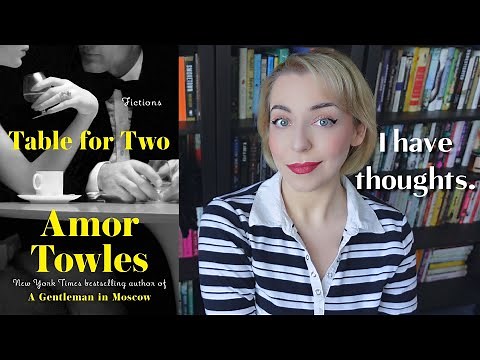Rules of Civility Superfan Discusses Table for Two by Amor Towles