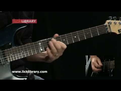 Ritchie Blackmore The Solos Guitar Lesson DVD - Guitar Lessons With Danny Gill Licklibrary