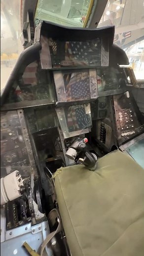 Check out the cockpit of an F-14 Tomcat!