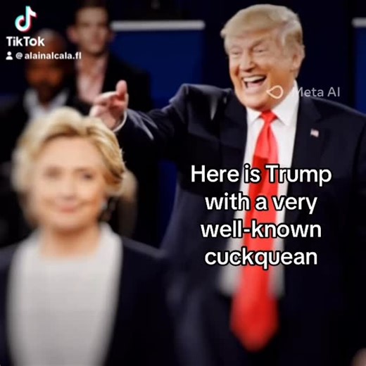 Alain Alcala RE Broker on Instagram: "Definition: A cuckquean is an old-fashioned and offensive term meaning a woman whose partner has been unfaithful. It is the female equivalent of cuckold #trump #clinton #cuckhold #democrats"