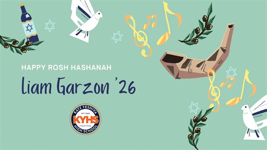 5786-Teshuva Dvar Torah - Liam Garzon '26