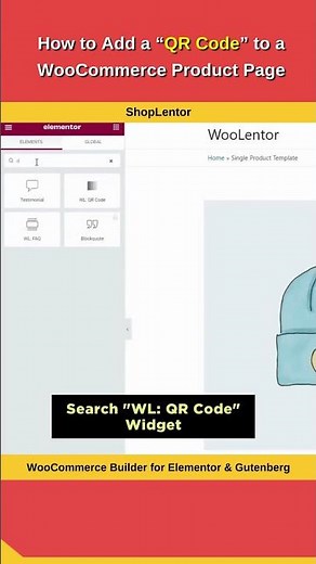 How to Add a 'QR Code' to a WooCommerce Product Page