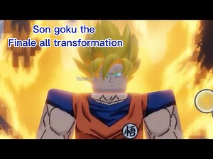 Son Goku the Finale all short and long transformations.