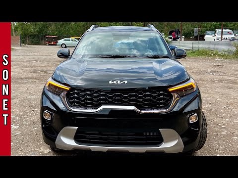 2022 Kia Sonet HTX Black Colour | iMT Turbo Petrol | New Features | Most value for money variant! 🔥