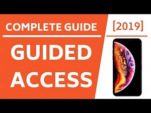 How to use Guided Access in iPhone & iPad! [2019]