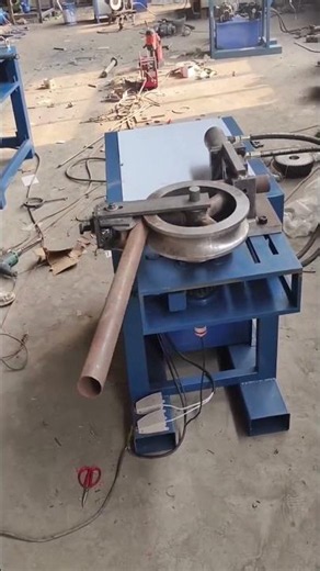 Steel Tube Bending Process ⚙️ #shorts #machine