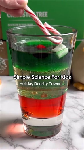 Simple Science - Holiday Density Tower