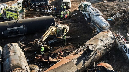 East Palestine derailment: Timeline of key events in toxic train disaster