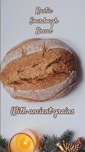 Ancient grains in sourdough bread